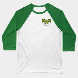 Pixel Pocket Cthulhu Baseball T-Shirt